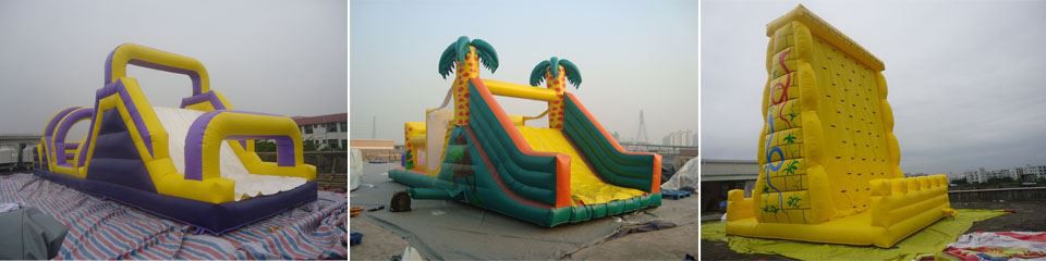 inflatable slide
