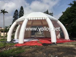 Estructura de cúpula inflable arco carpa