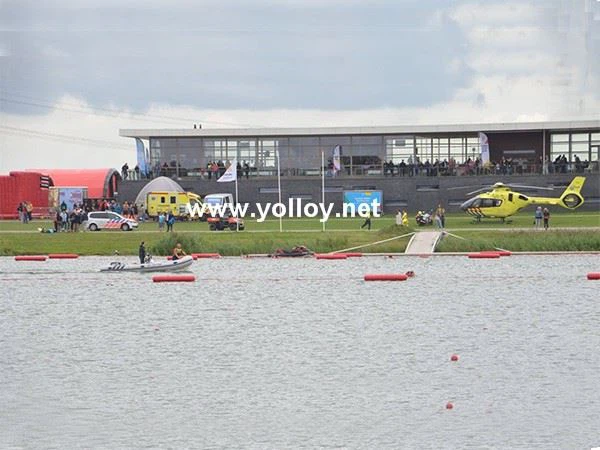 Inflatable Train Swimming Obstacle Challenge