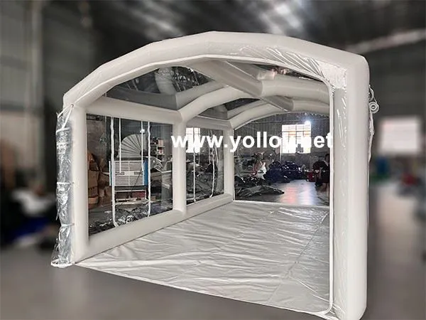 Clear Inflatable Car Cover Garage Tent